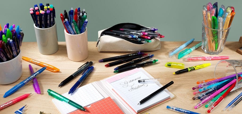 carnet et stylos effaçable