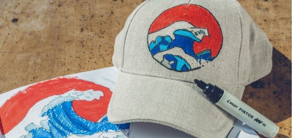 DIY upcycling casquette