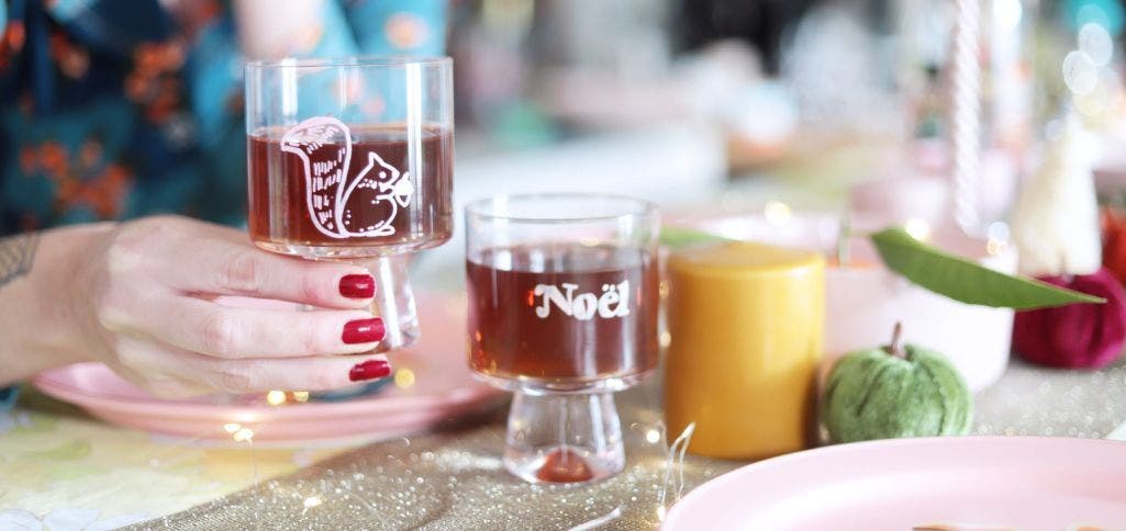 DIY verre de Noël