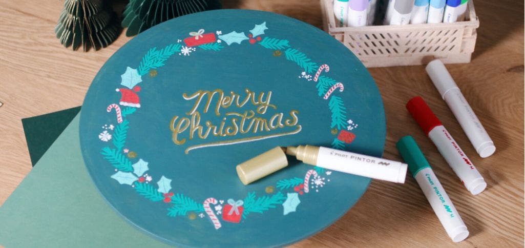 DIY plateau de Noël